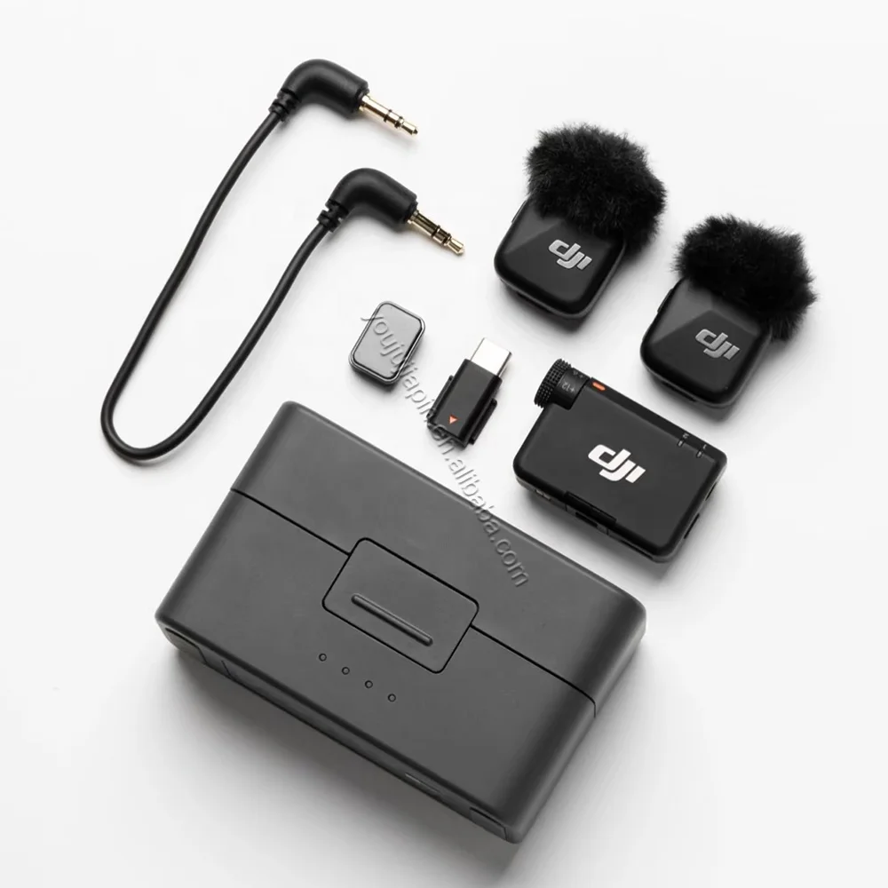DJI Mic Mini Wireless Microphone System (2 TX + 1 RX) with